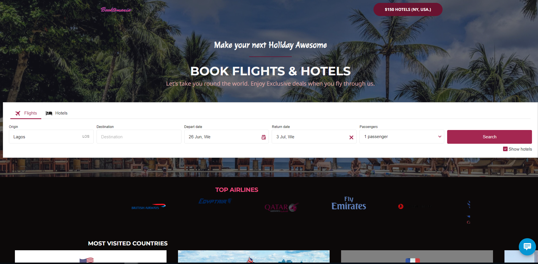 Booktomania.com Header